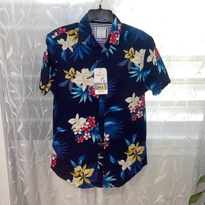Denim & Flowers Tropical collection Shirt